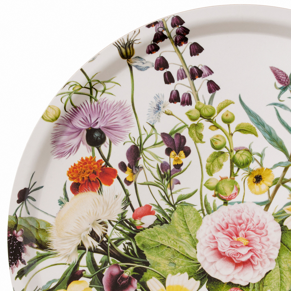 Jim Lyngvild tray, Ø38 - Flower Garden - Image 3