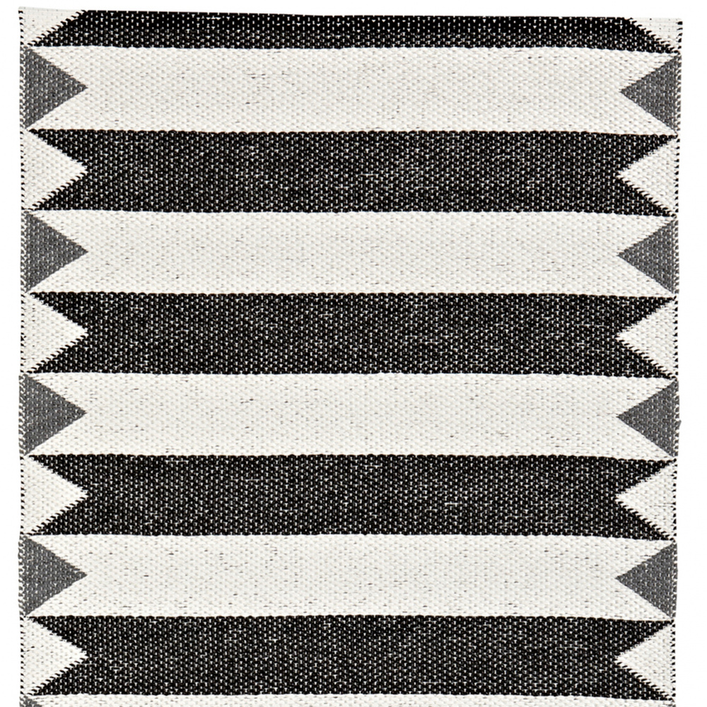 Horredsmattan buitenkleed - Peak zwart, 70x150 - Afbeelding 3