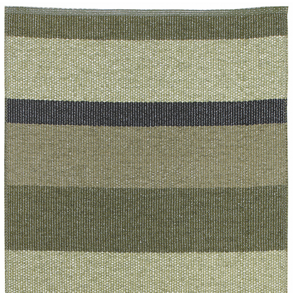 Horredsmattan outdoor rug - Block olive, 70x150 - Image 4