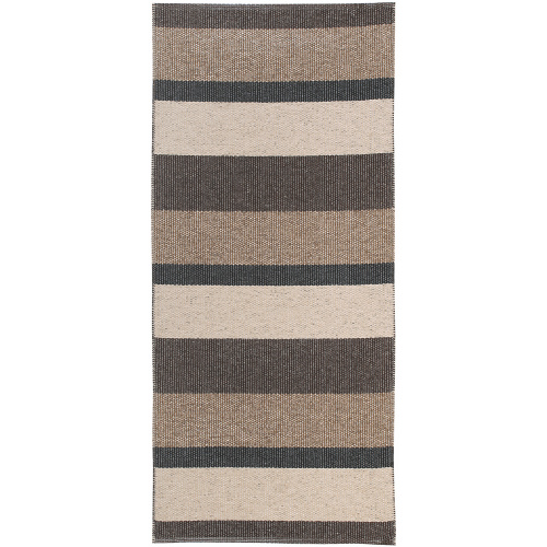 Horredsmattan Outdoor-Teppich - Blockbraun, 70x200