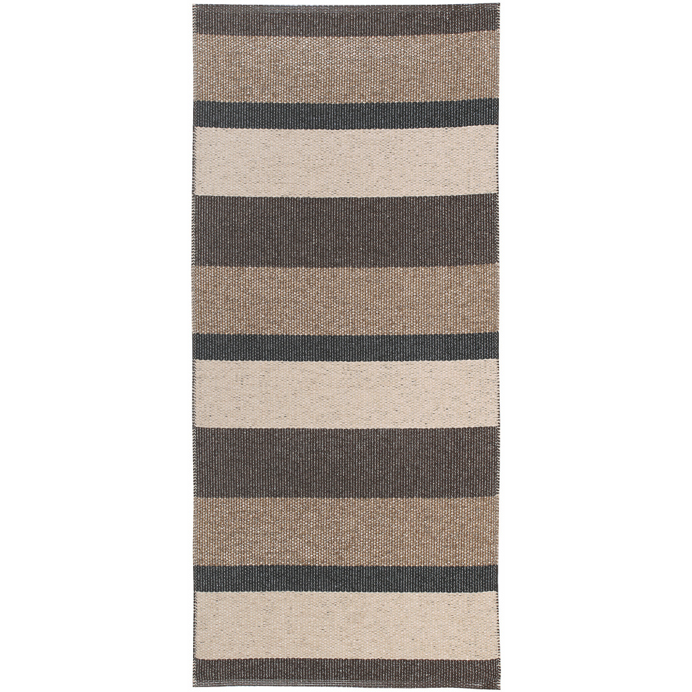 Horredsmattan buitenkleed - Block bruin, 70x200
