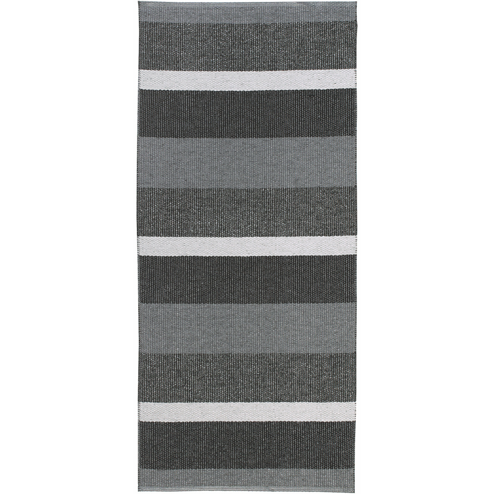 Horredsmattan buitenkleed - Block grafiet, 70x150