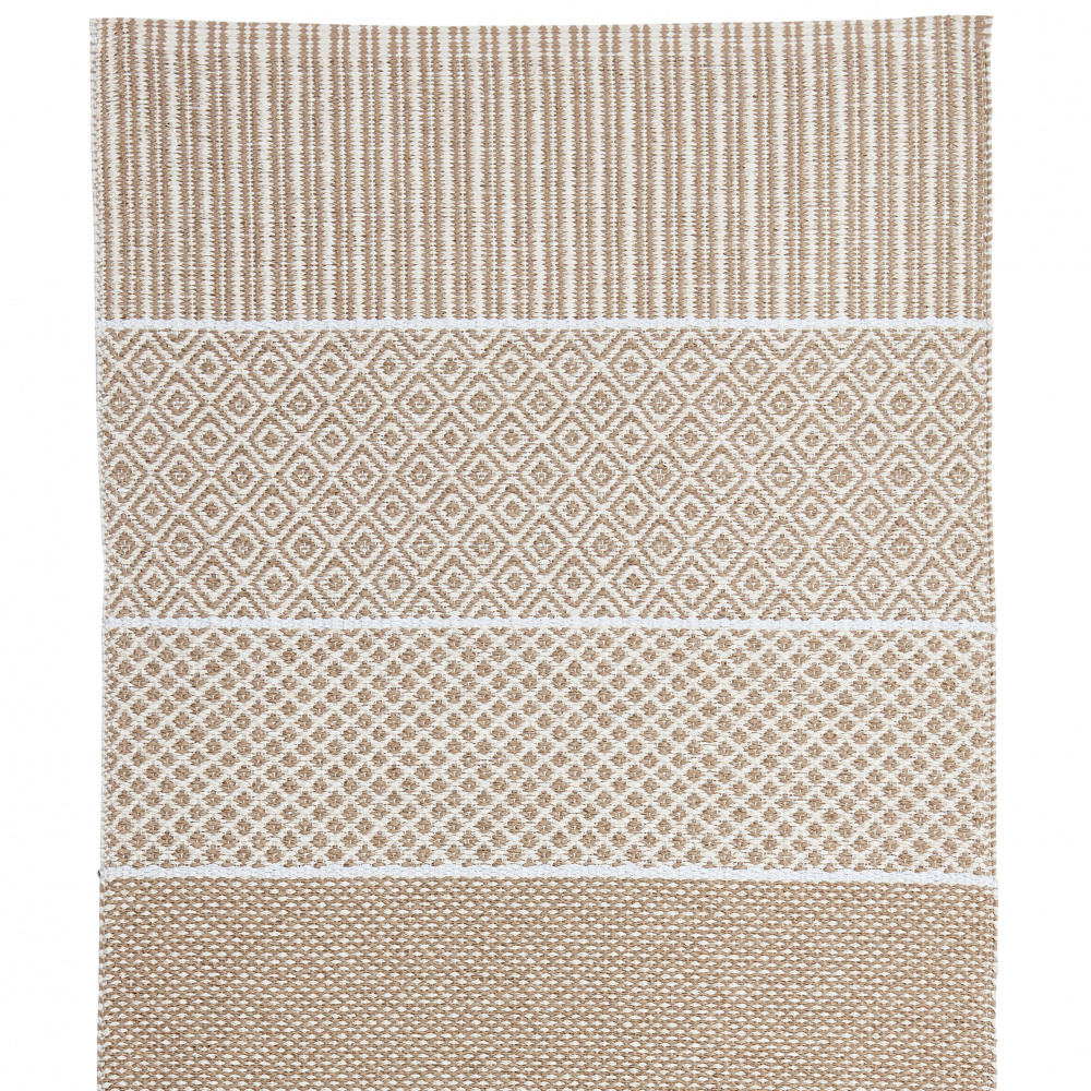 Horredsmattan buitenkleed - Alfie zand, 70x200 - Afbeelding 3