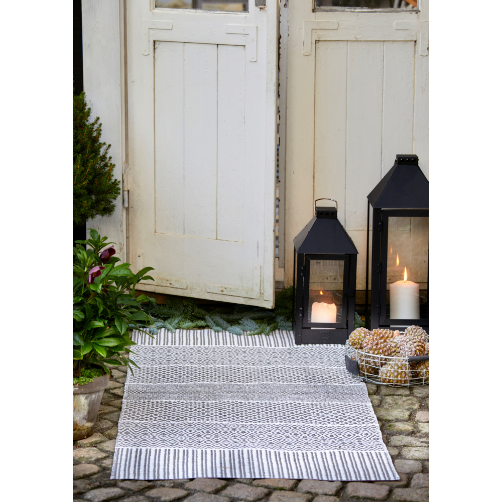 Tapis d’extérieur Horredsmattan - Alfie gris, 70x150 - Image 2