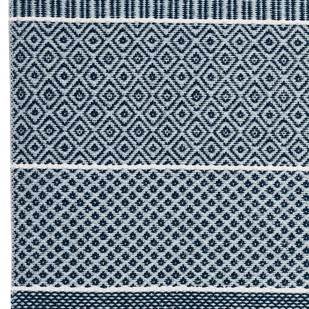 Horredsmattan buitenkleed - Alfie blauw, 70x200 - Afbeelding 3