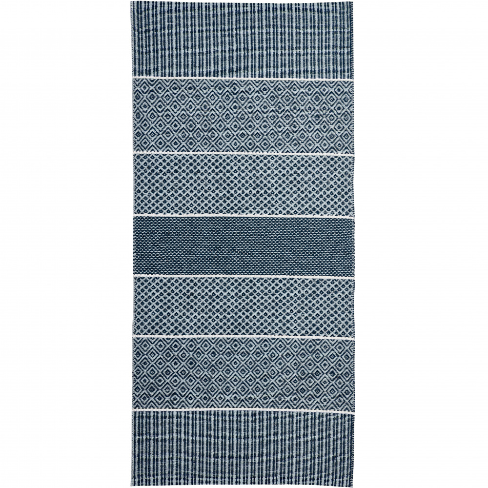 Horredsmattan buitenkleed - Alfie blauw, 70x150