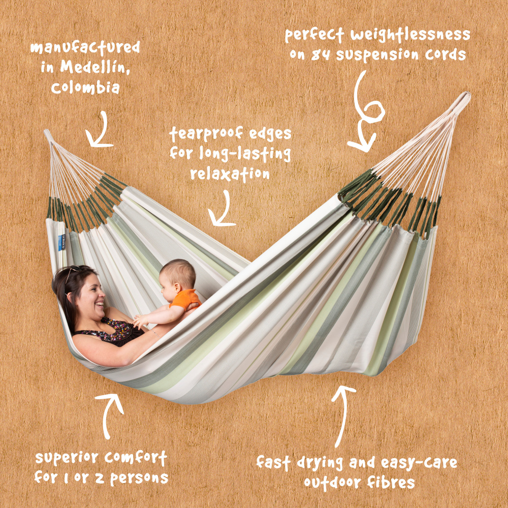 La Siesta hammock, 2 pers. - Brisa Cedar - Image 3