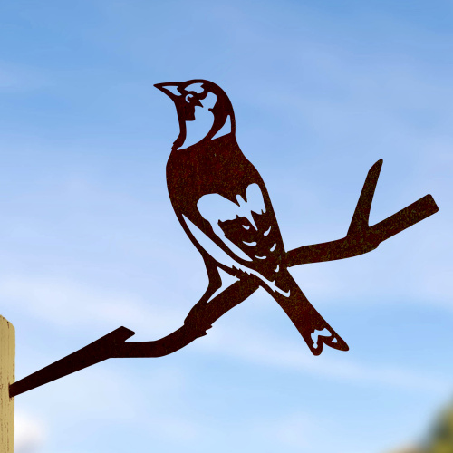 Metalbird Vogel aus Cortenstahl - Stillits