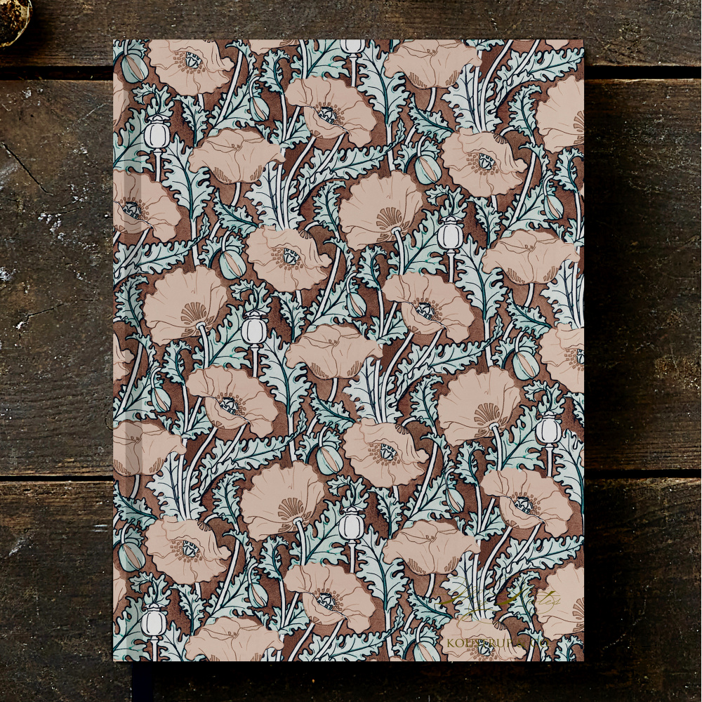 Koustrup & Co. Notizbuch - Mohnblume