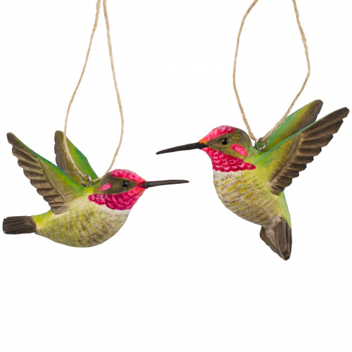 Wildlife Garden Vögel aus Holz - Annas Kolibri, 2 Stk.