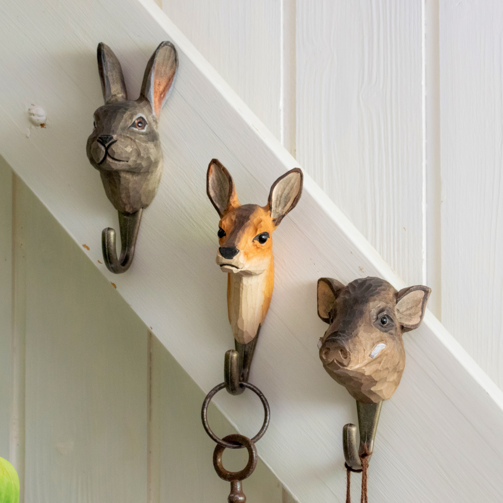 Wildlife Garden knag - hare - Image 3
