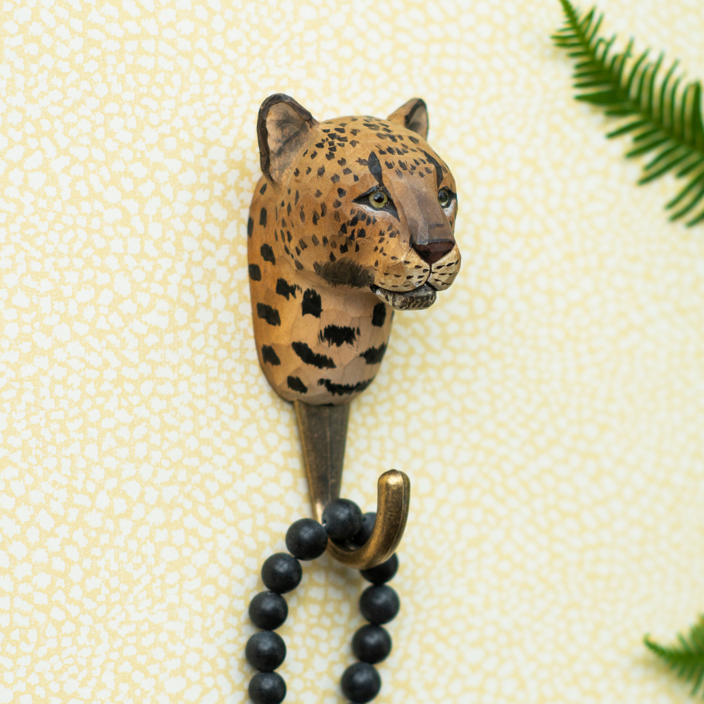 Patère Wildlife Garden - léopard - Image 2
