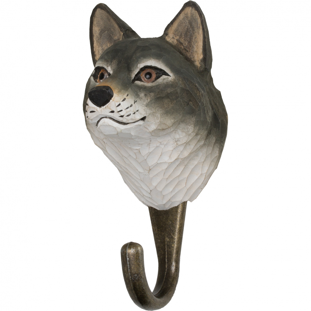Wildlife Garden peg - wolf