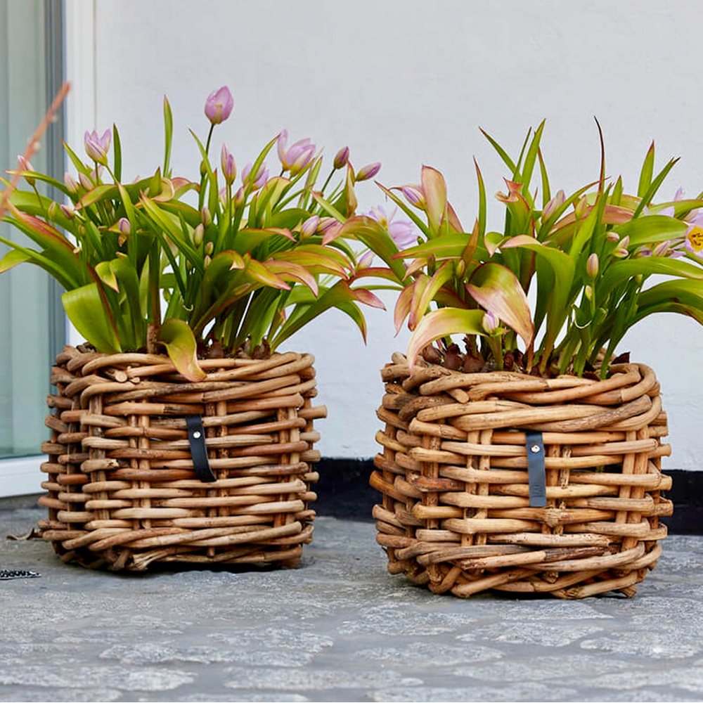 A2 Living rattan basket, square - 27 x 27 x 24 - Image 2