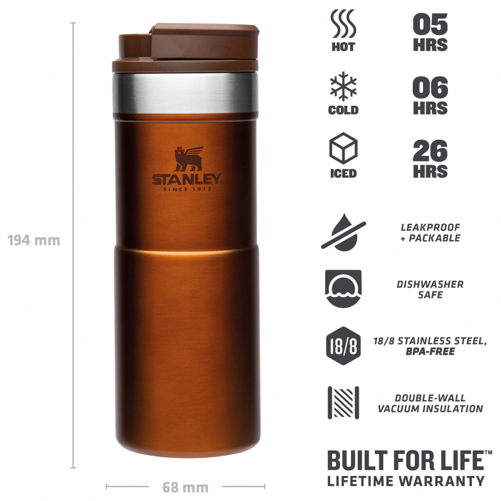 Mug isotherme Stanley avec couvercle rotatif, 0,35 L - vert - Image 3