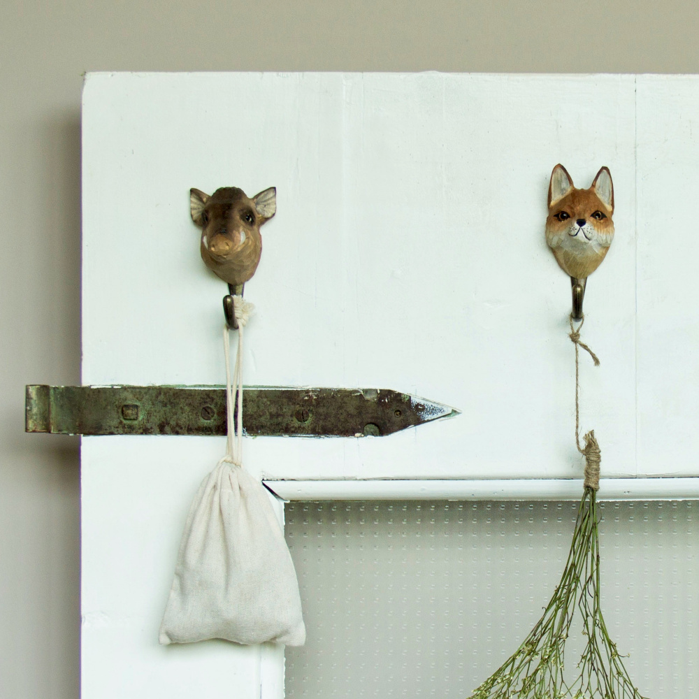 Wildlife Garden hook - wild boar - Image 4