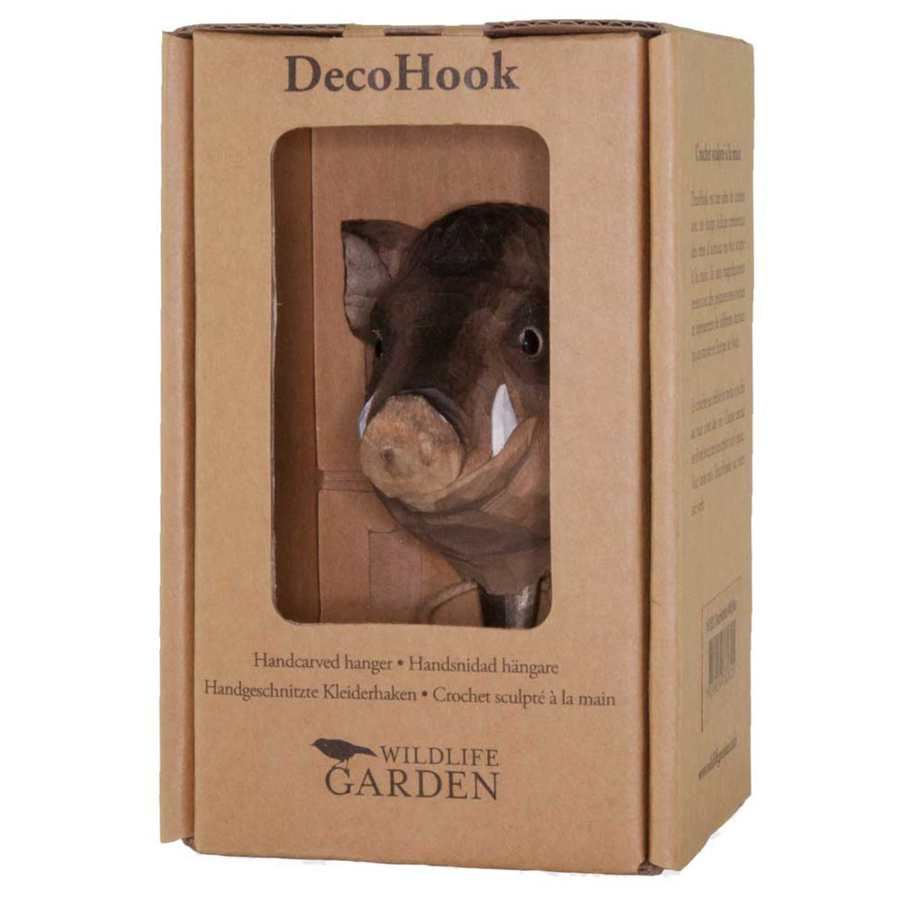 Wildlife Garden hook - wild boar - Image 6