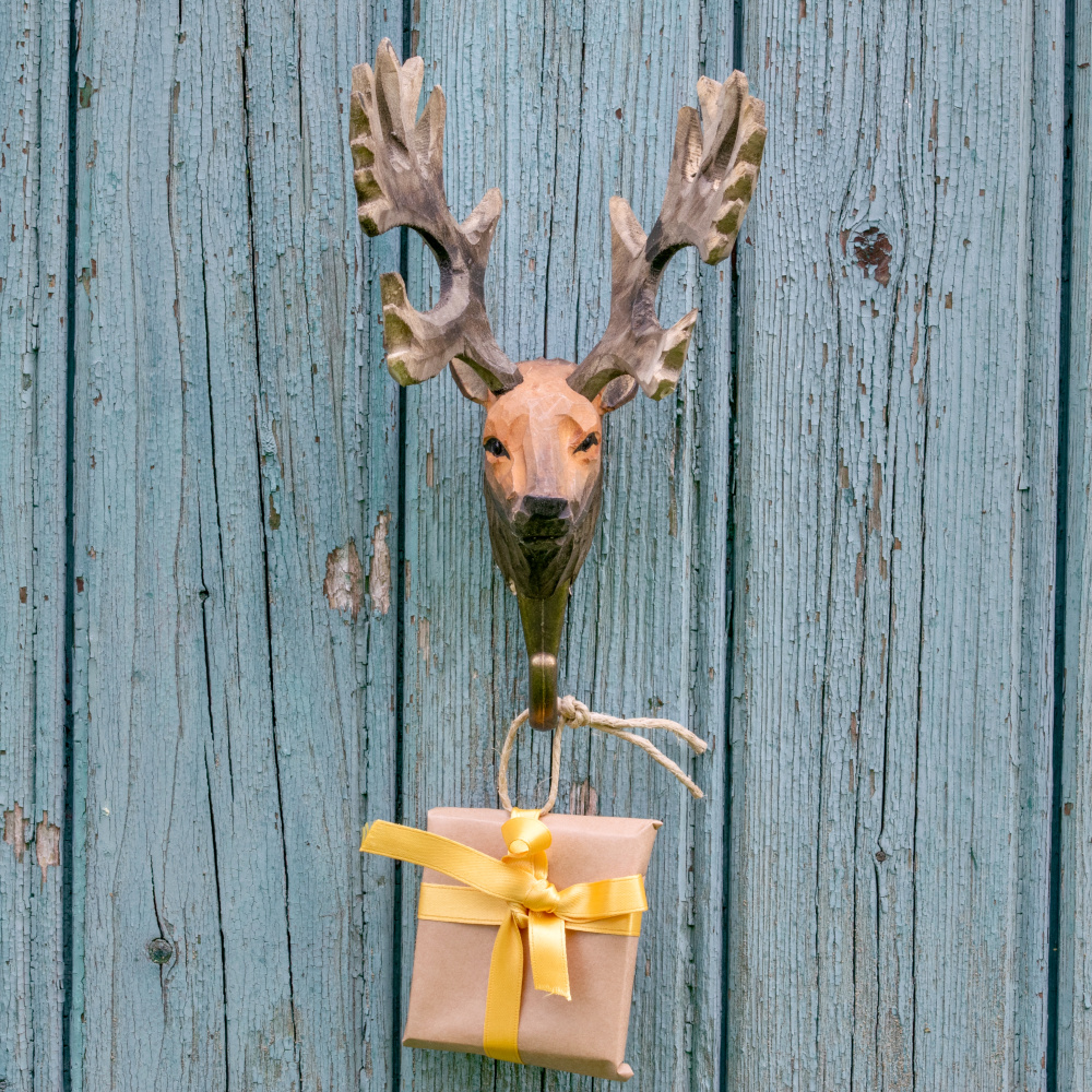 Patère Wildlife Garden - cerf élaphe - Image 3