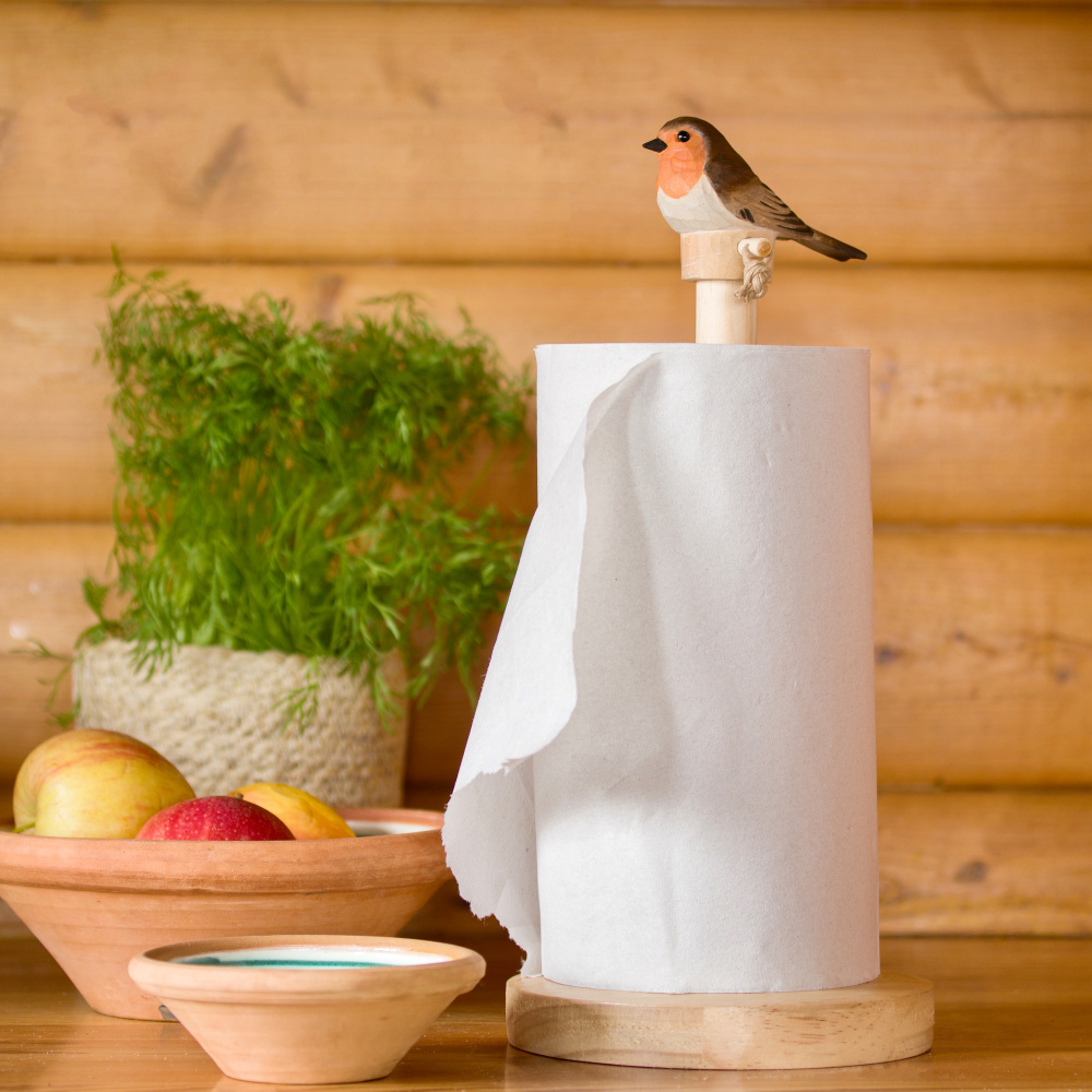 Wildlife Garden keukenrolhouder - roodborstje - Afbeelding 2