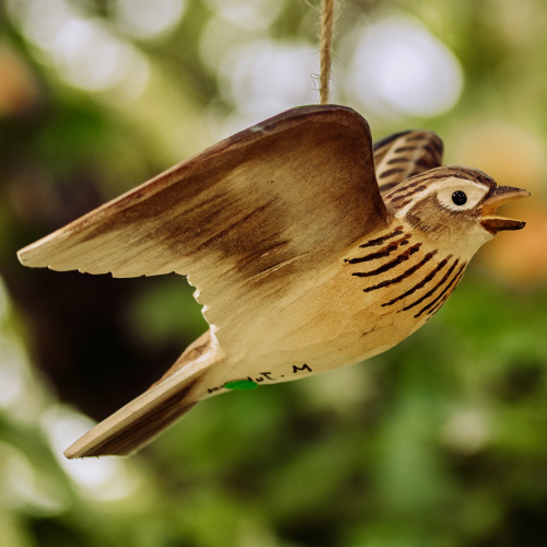 Wildlife Garden oiseau en bois - alouette