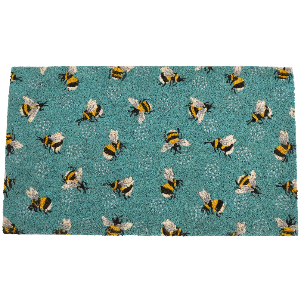 Rex London coir doormat - bees