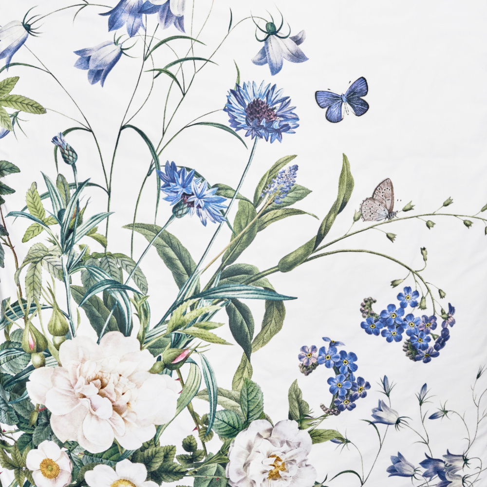 Parure de lit Jim Lyngvild, 140x220 - Blue Flower Garden - Image 8