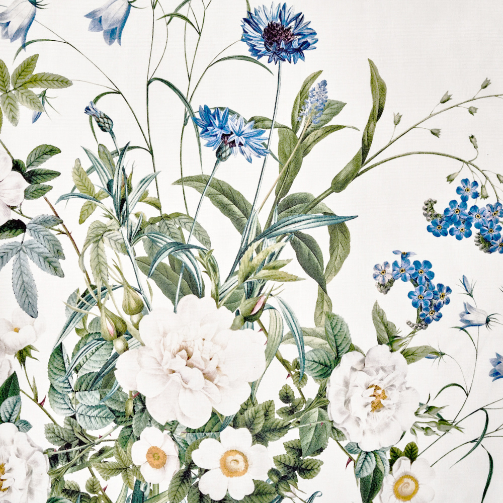 Torchon bio Jim Lyngvild - Blue Flower Garden - Image 2