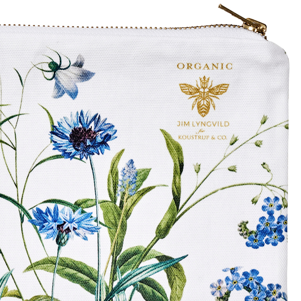 Trousse de maquillage Jim Lyngvild - Jardin de fleurs bleues - Image 2