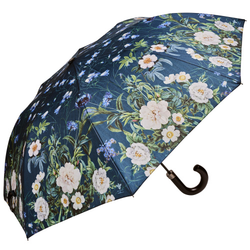 Parapluie pliant Jim Lyngvild - Jardin de fleurs bleues
