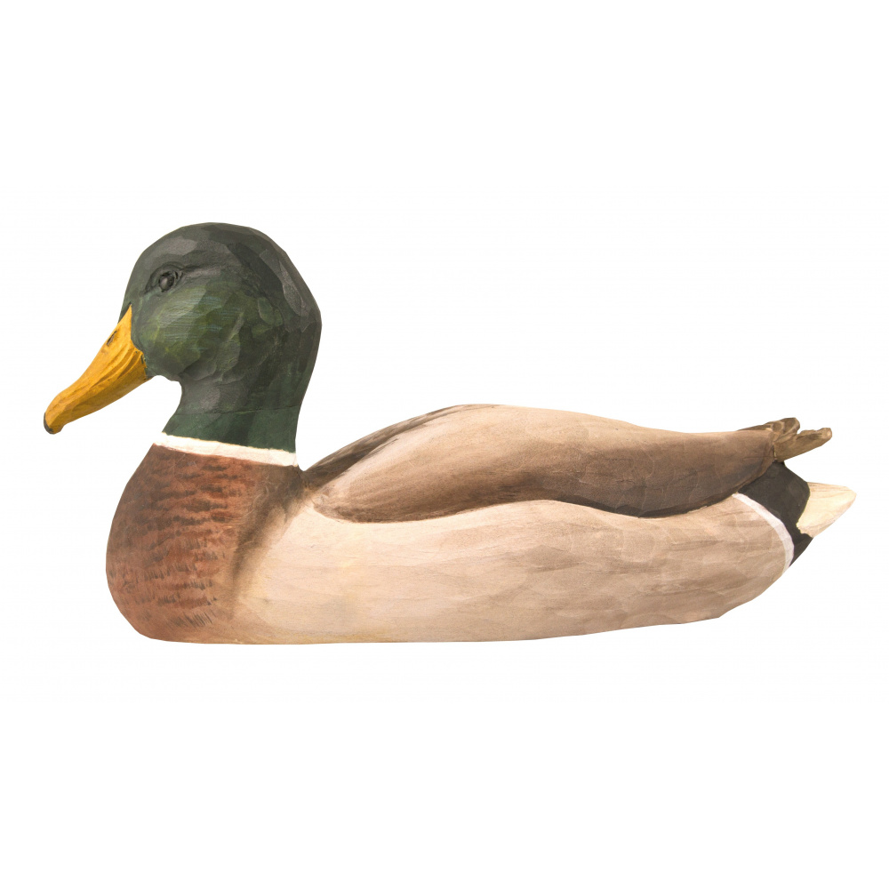 Wildlife Garden wooden bird - mallard, male - Image 2
