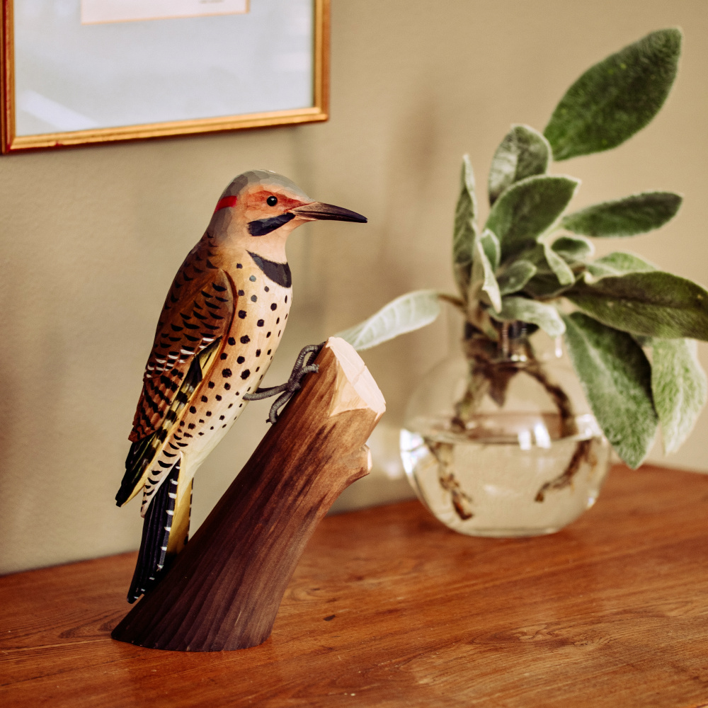 Wildlife Garden houten vogel - Goudspecht - Afbeelding 5