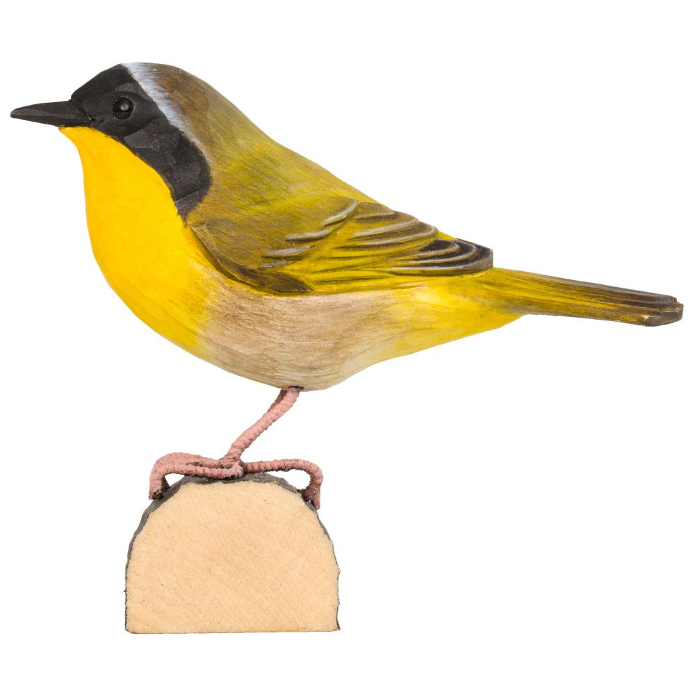 Wildlife Garden houten vogel - geelkeel - Afbeelding 3