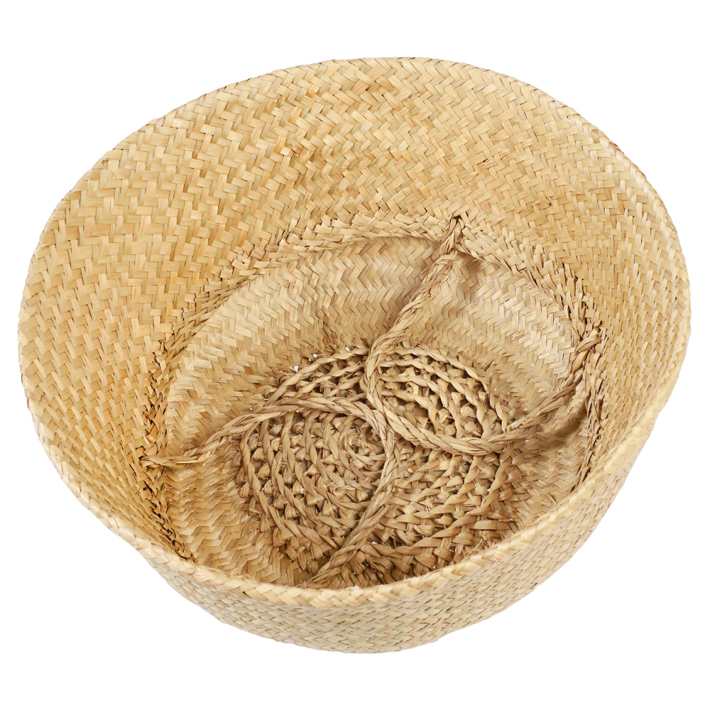 Rex London seagrass basket - natural, medium - Image 3