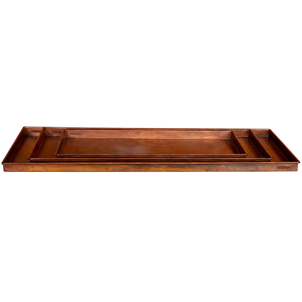 A2 Living Tabletts, 3 Stk. – Kupferoptik