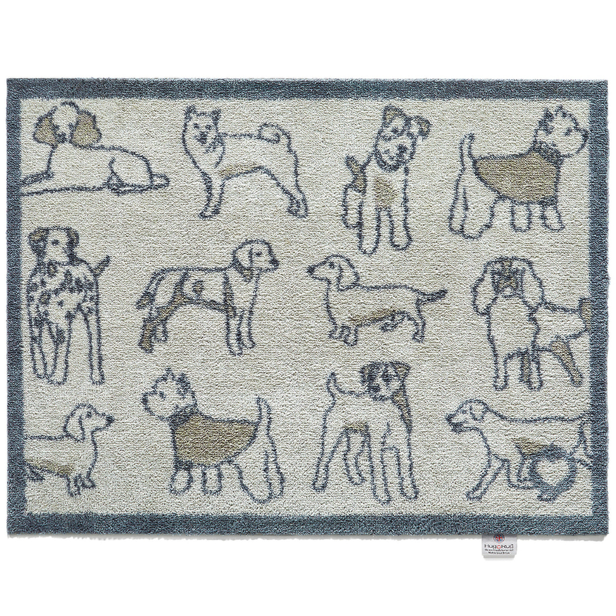 Hug Rug Öko-Fußmatte, 65x85 - Hunde