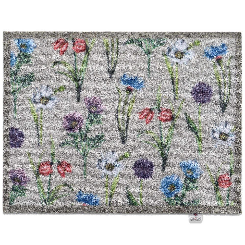 Hug Rug Eco Doormat, 65x85 - Flower Meadow