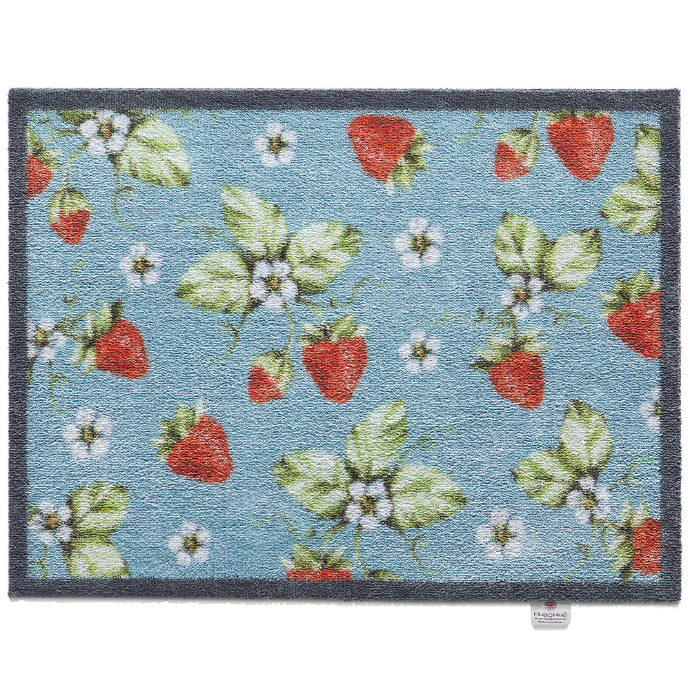 Paillasson écologique Hug Rug, 65x85 - Fraise