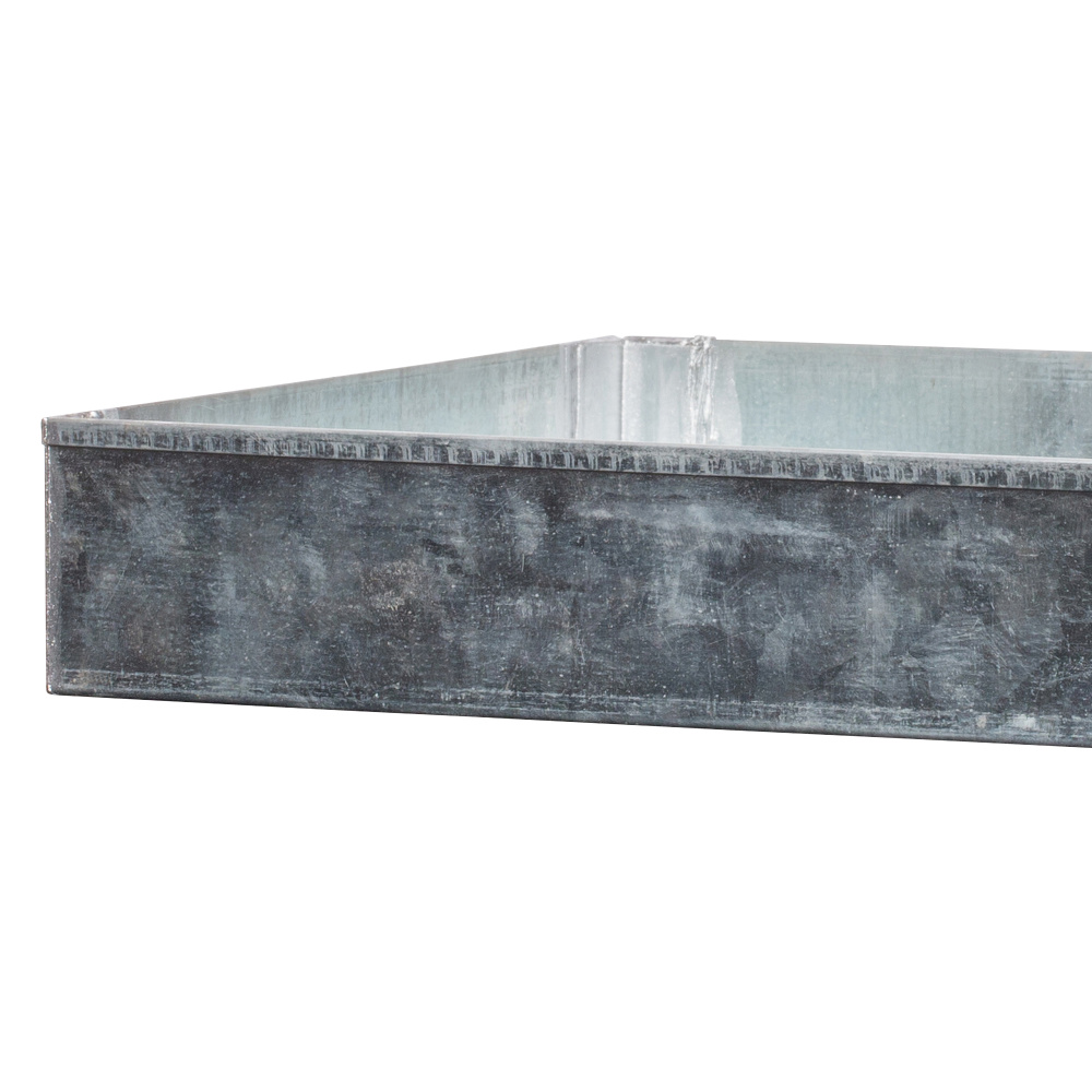 A2 Living plantebakke, 35x21 - galvaniseret - Billede 2