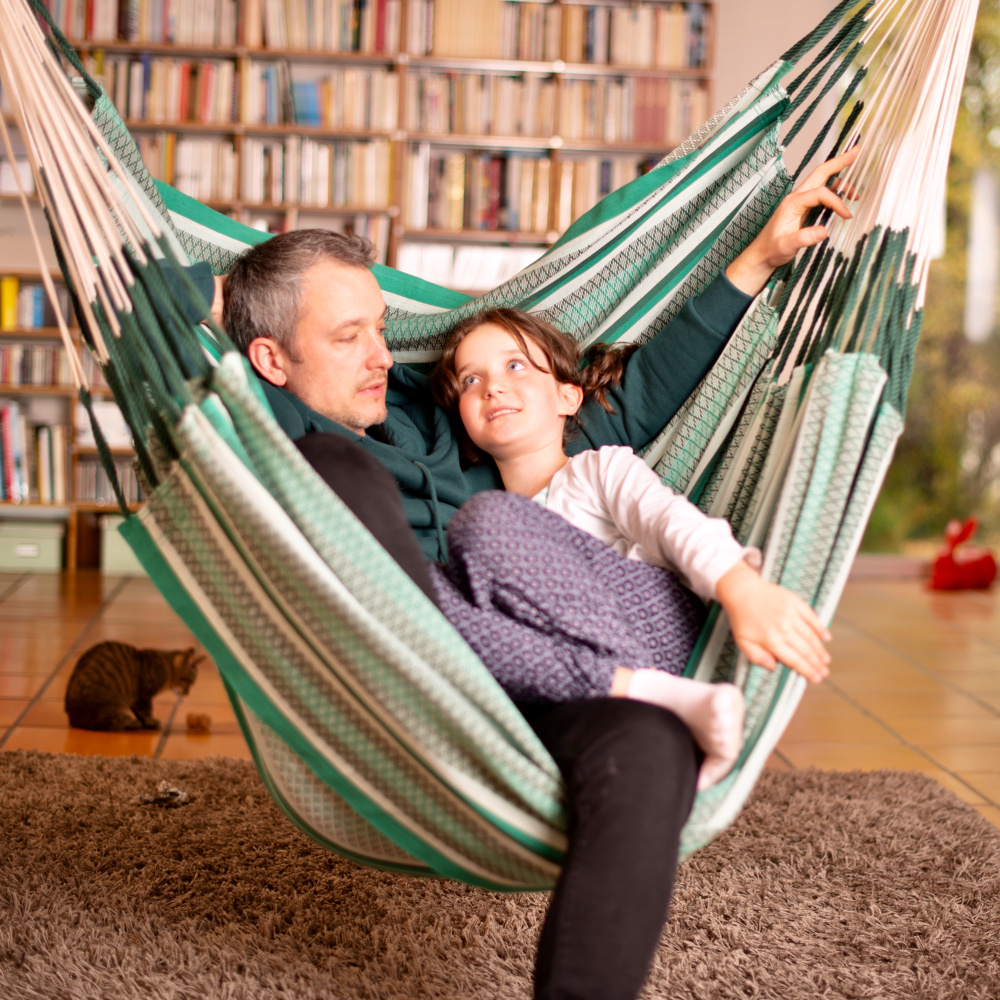 Fauteuil suspendu La Siesta, king size, bio - Agave - Image 3