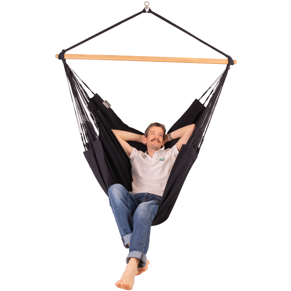 La Siesta hängstol, kingsize, eko - Onyx - Bild 5