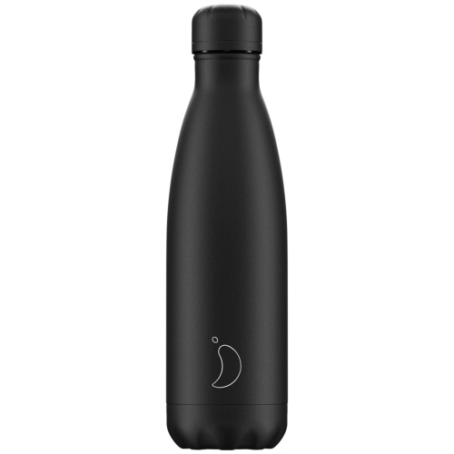 Chilly's Thermo-Trinkflasche - Schwarz