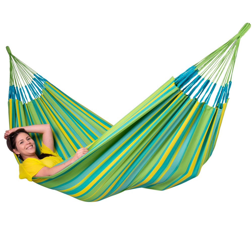 La Siesta hangmat, 2-persoons - Limoen - Afbeelding 2