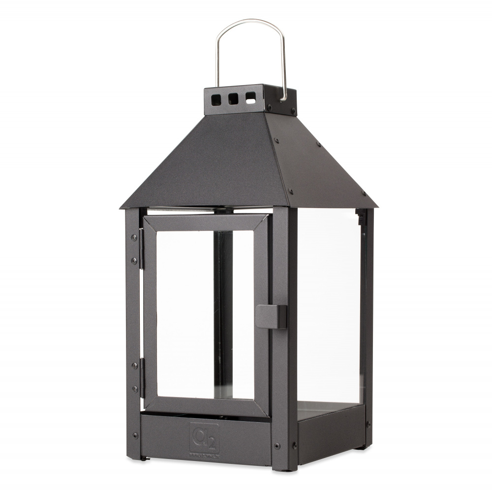 A2 Living Laterne aus Stahl, schwarz – 33 cm - Bild 4