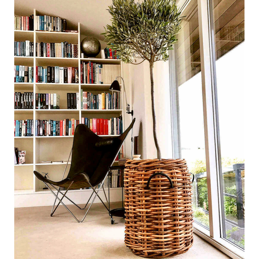 A2 Living rattan basket, round - Ø45 x 66 - Image 3