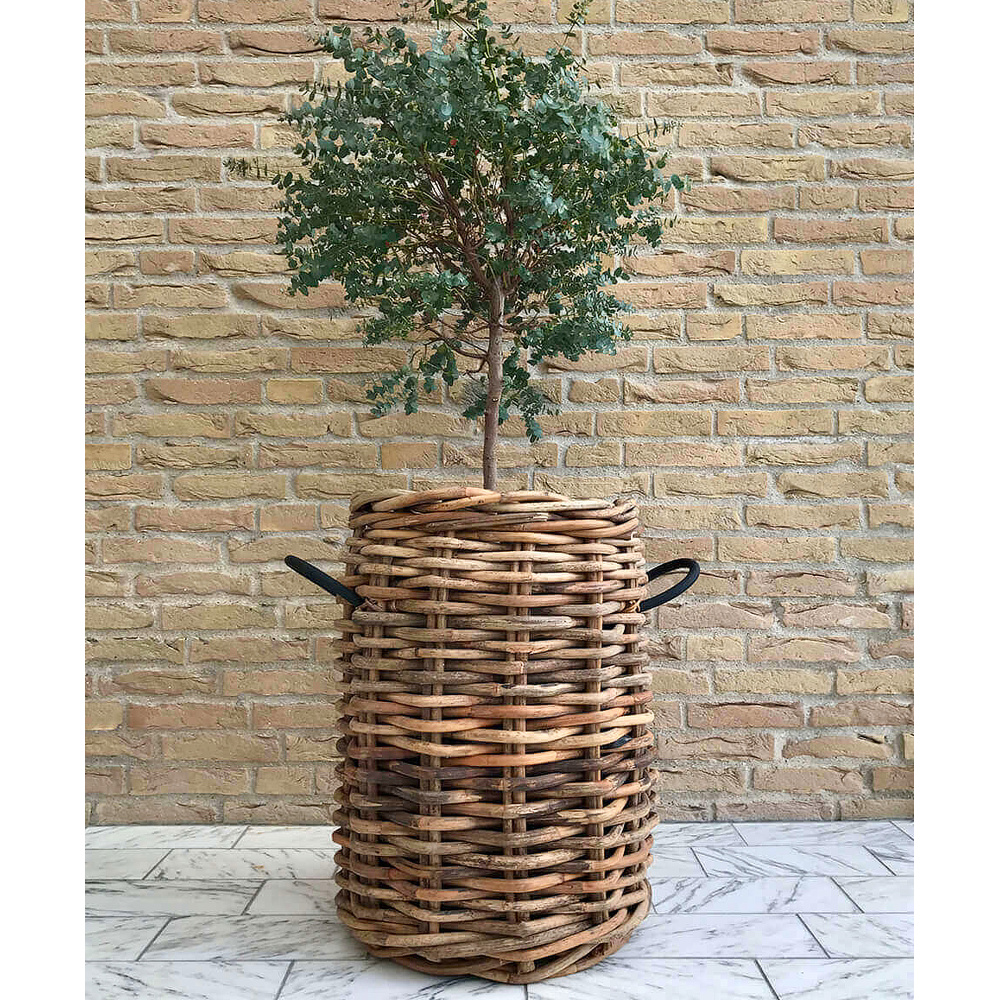 A2 Living rotan mand, rond - Ø45 x 66 - Afbeelding 7