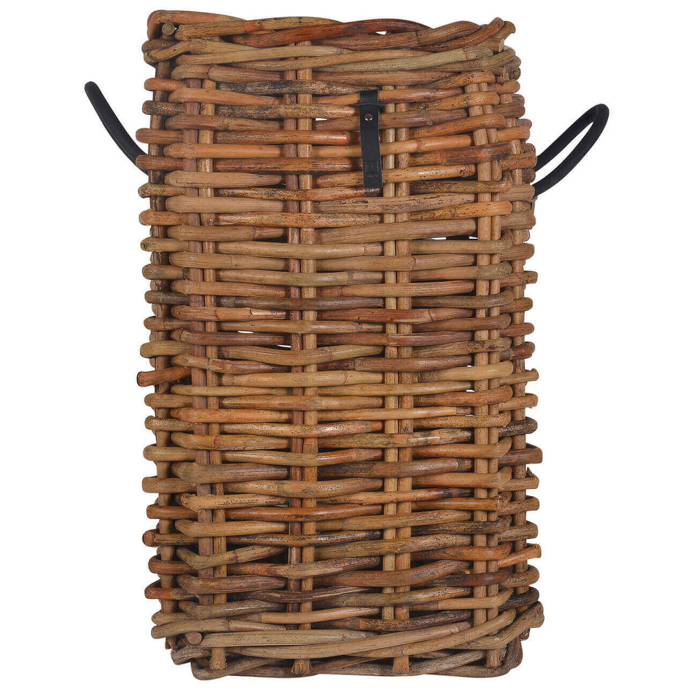 A2 Living panier en rotin, carré - 41 x 41 x 66
