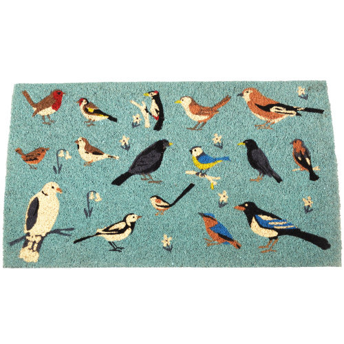 Rex London paillasson en coco - oiseaux du jardin