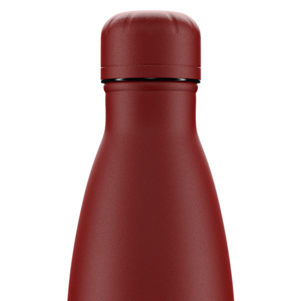 Chilly's bouteille isotherme - rouge foncé - Image 2