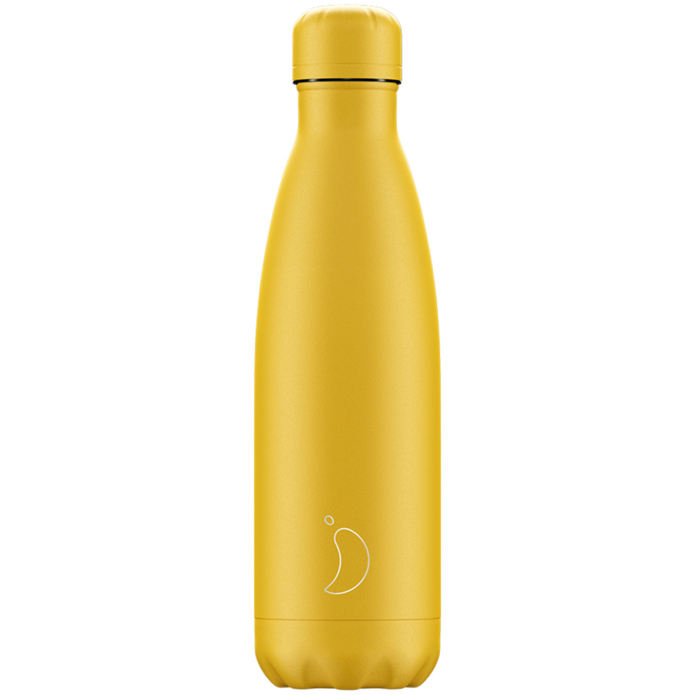 Chilly's thermo drinkfles - Geel