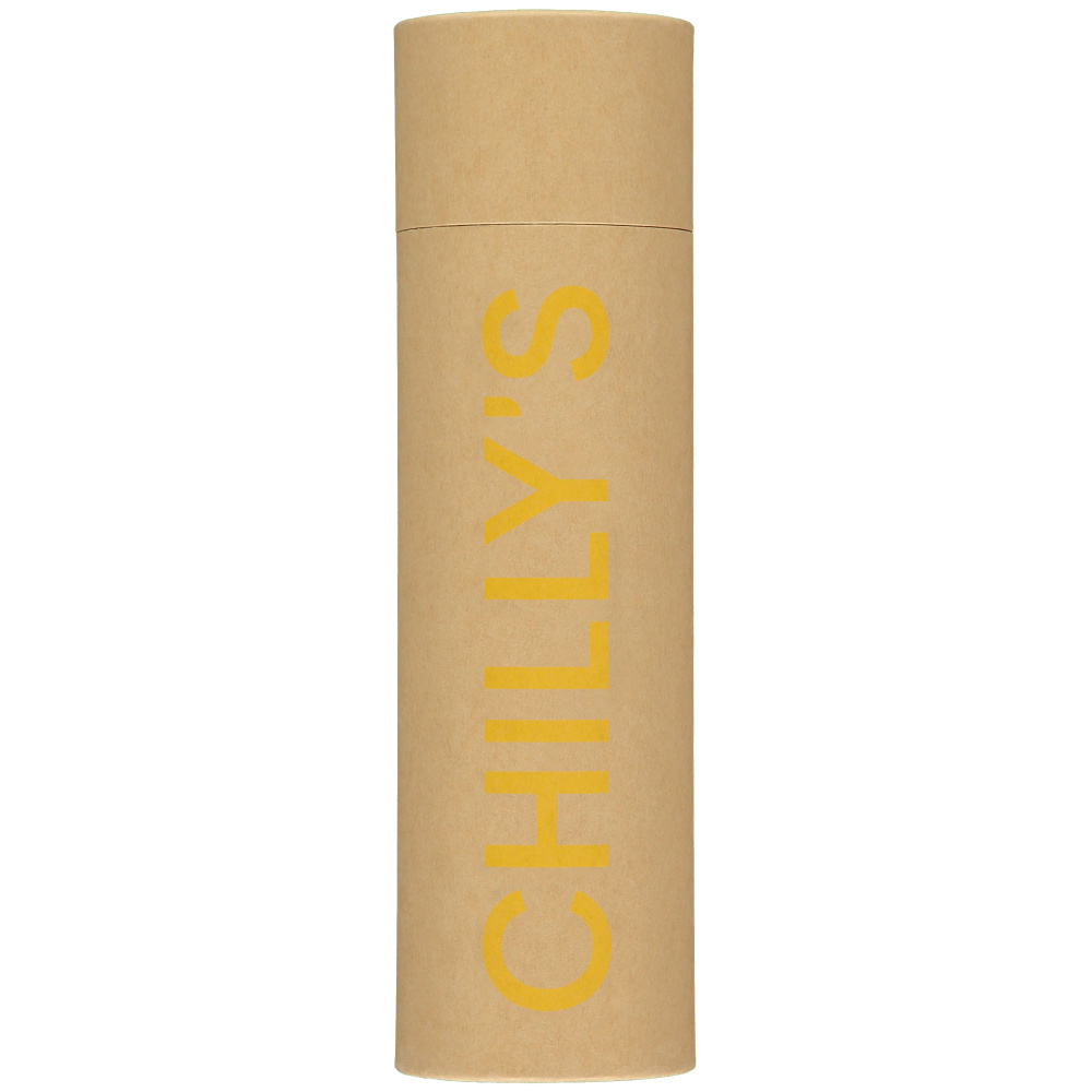 Chilly's insulated water bottle - Yellow - Image 4